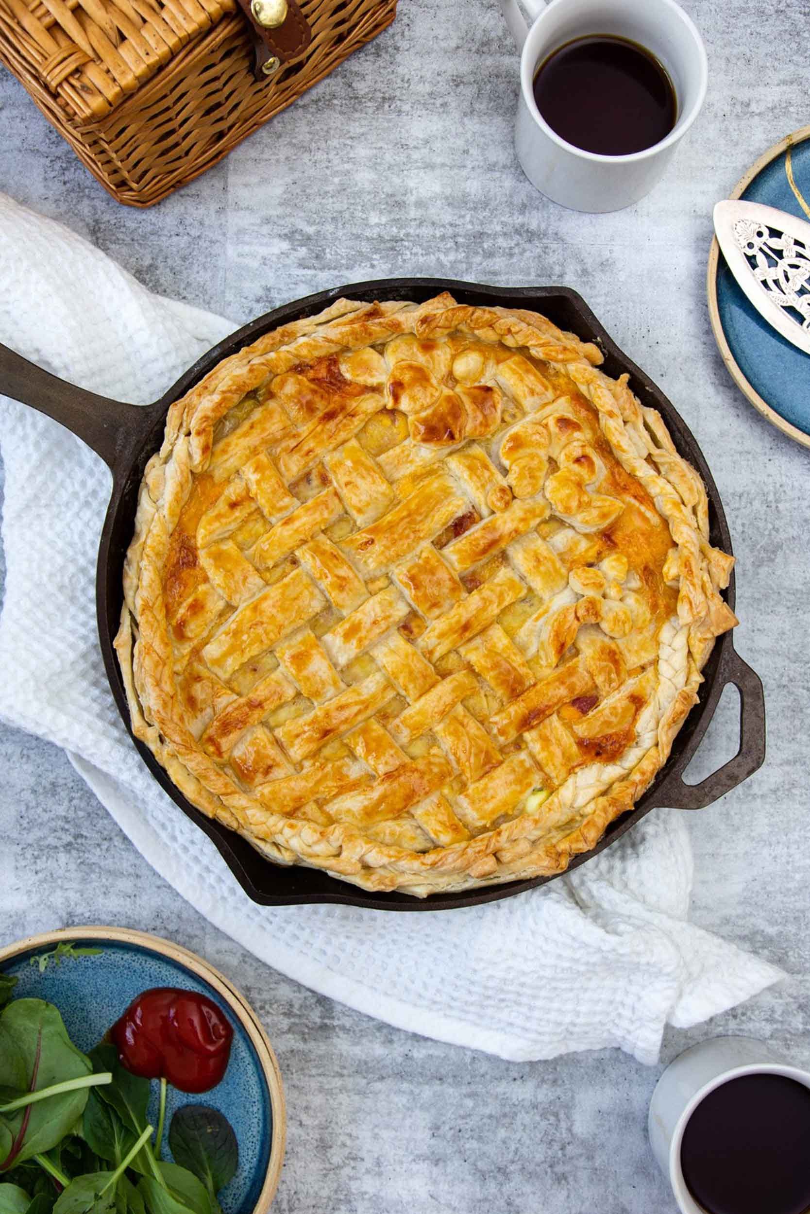 Bacon and Egg Pie
