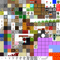 Terrain color texture atlas