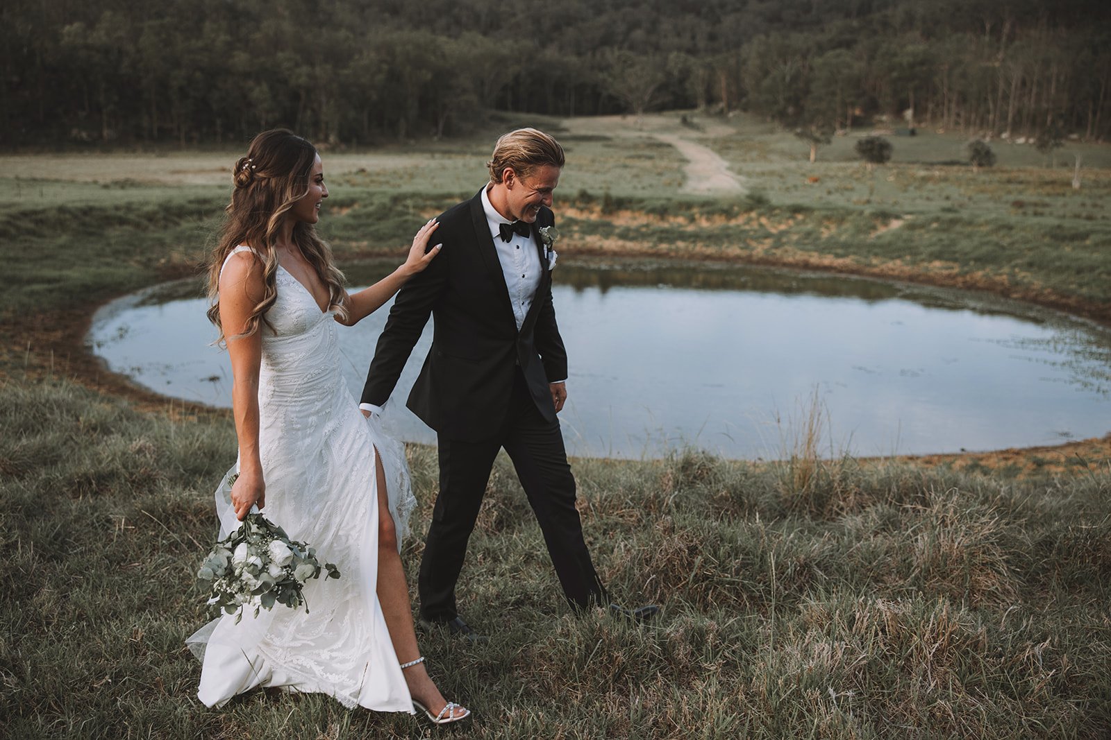 Brooke and Liam wedding at Bimbadgen Palmers Lane by Nicole Butler Photography