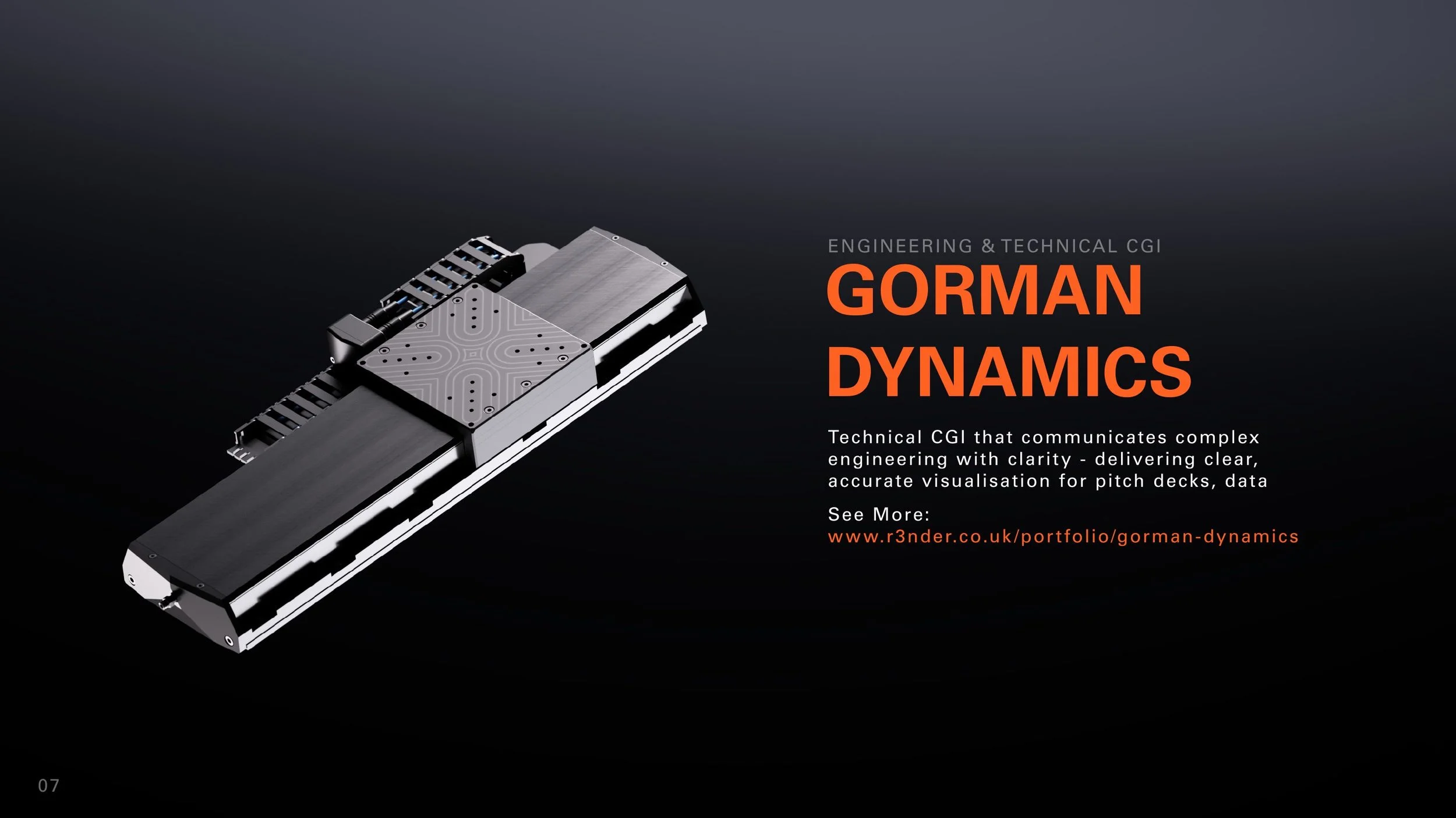 Gorman Dynamics — engineering & technical CGI