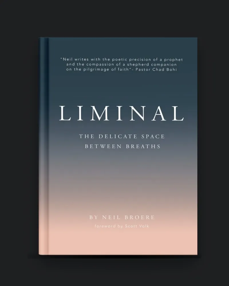 Liminal: The Delicate Space Between Breaths by Neil Broere, book cover