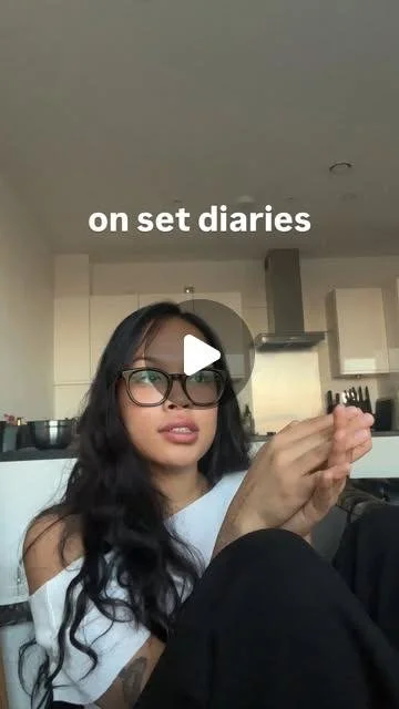 On set diaries title over Kimberley on set