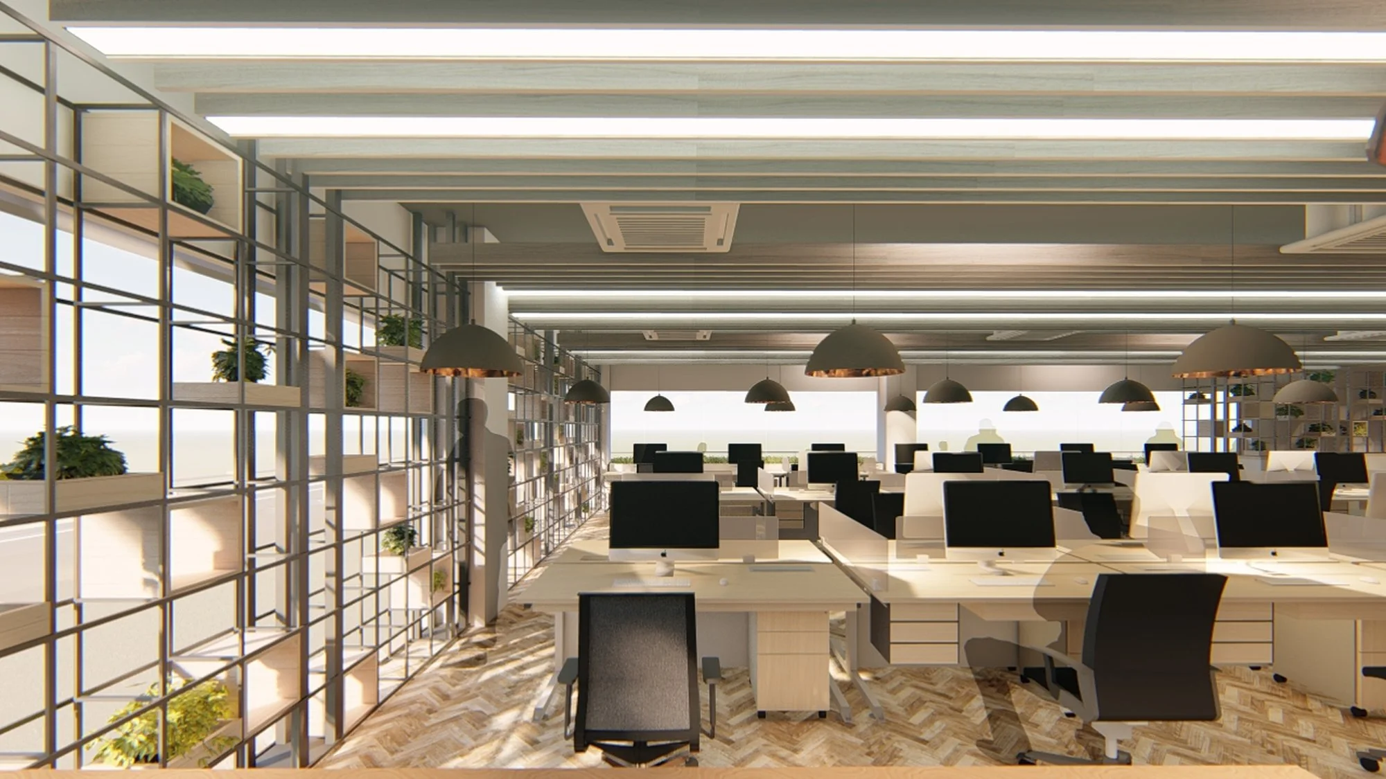 NEO Property Management HQ — architectural design rendering 8