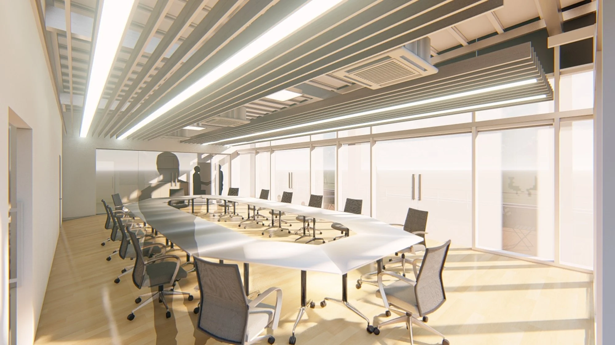 NEO Property Management HQ — architectural design rendering 7