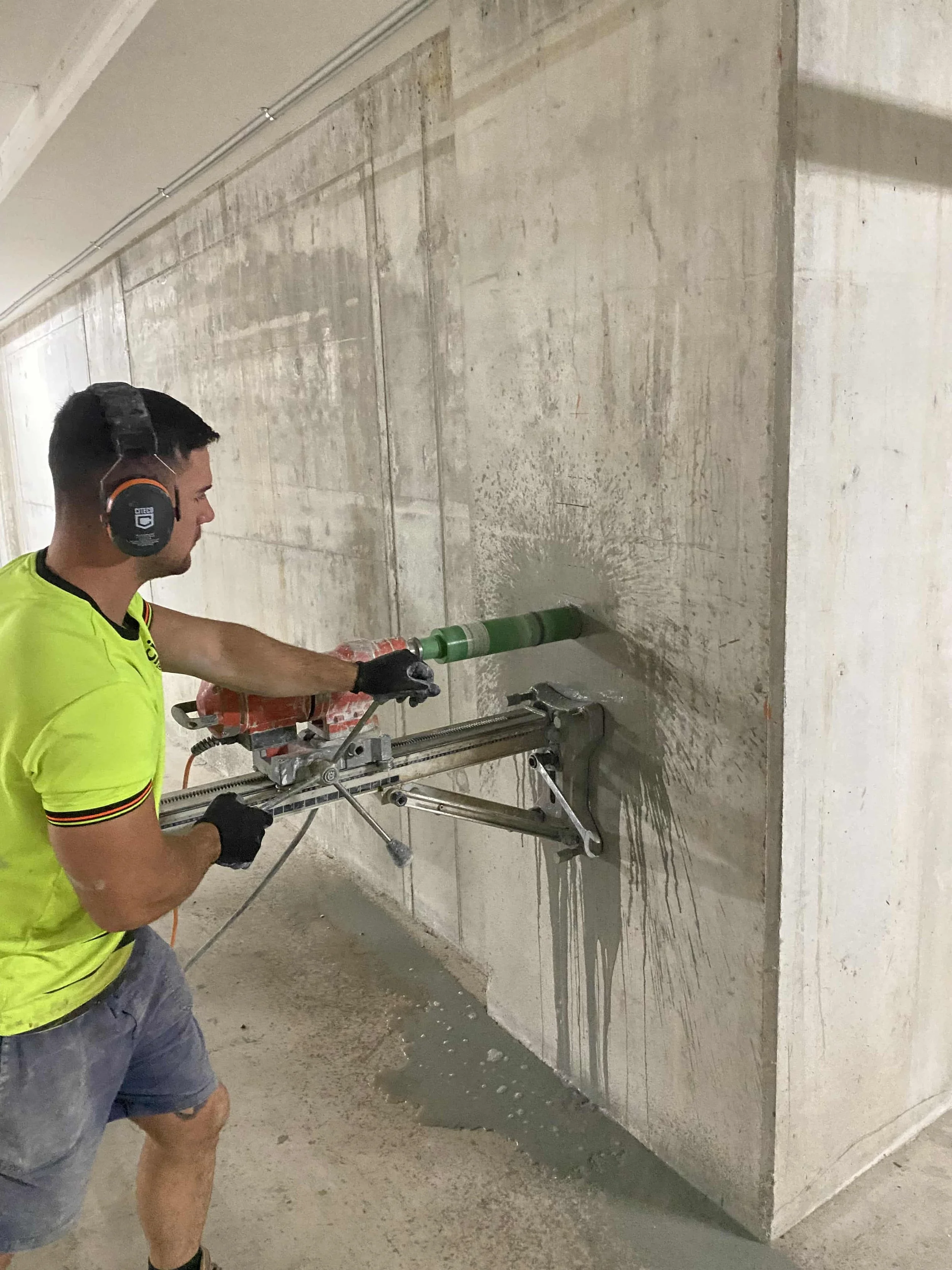 Core-Drilling Post Scanning