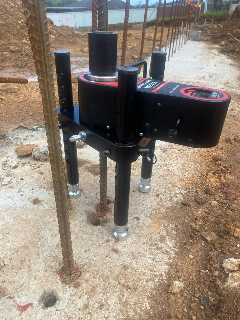 Post-installed rebar testing