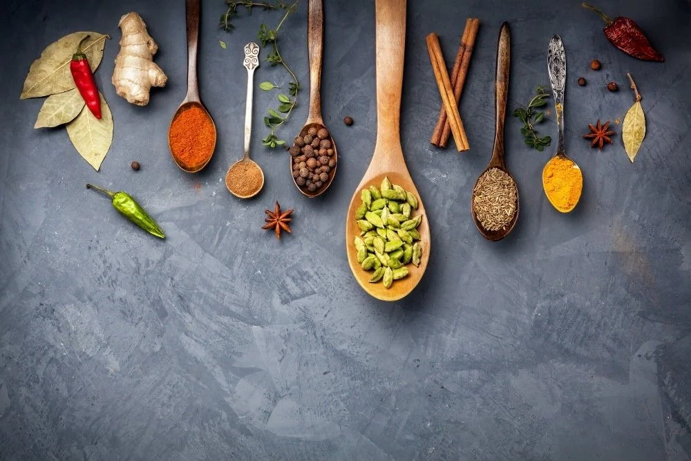 Cooking class spices