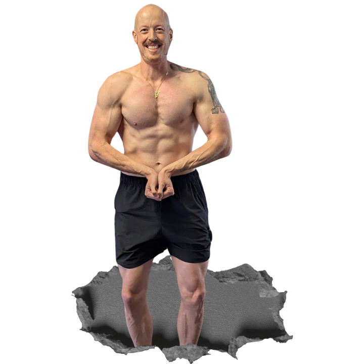 Brendan Burchall, personal trainer, after fifteen years of consistent training