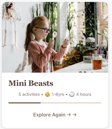 Projects screen inside the Joyora app