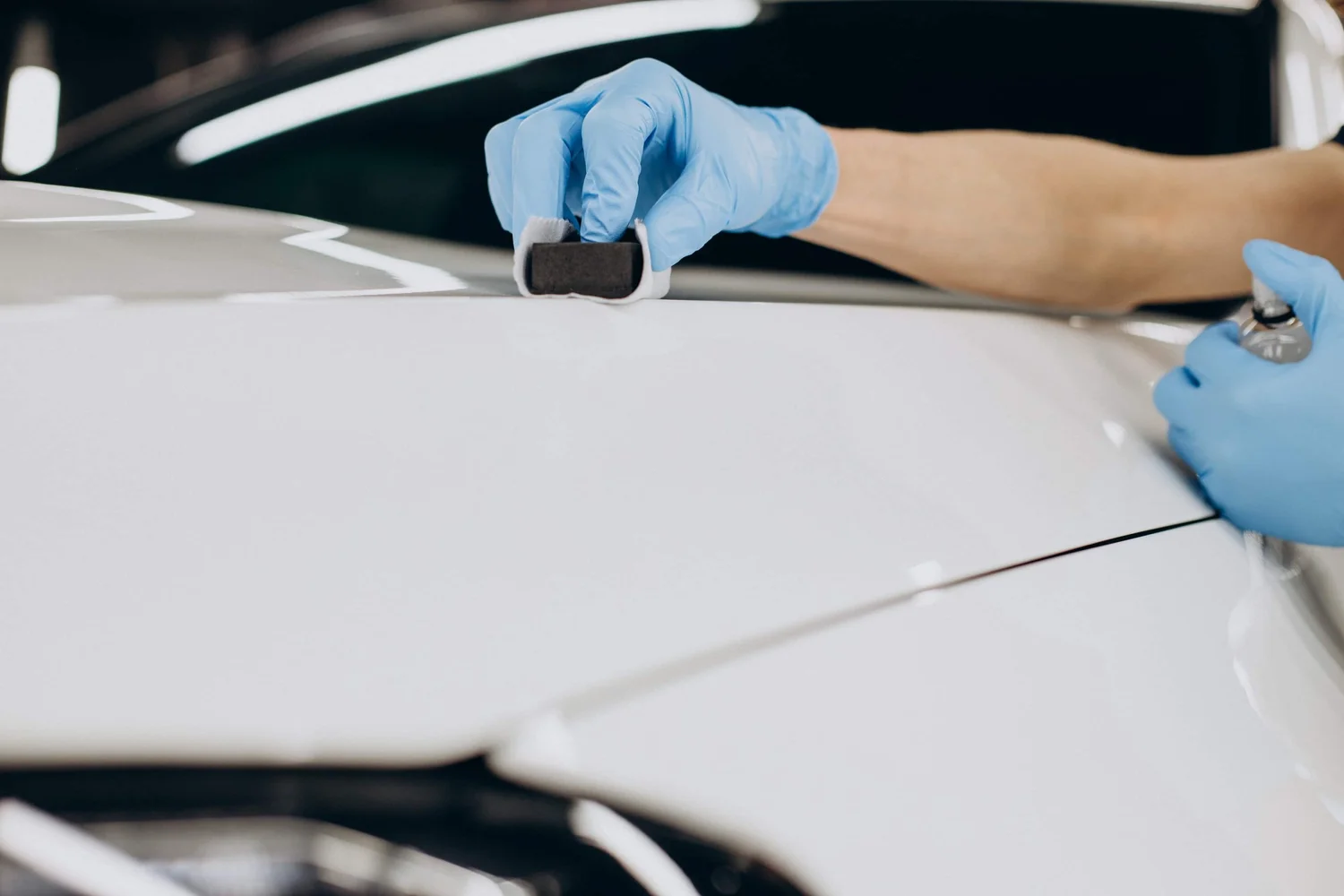 Ceramic coating application in Miami