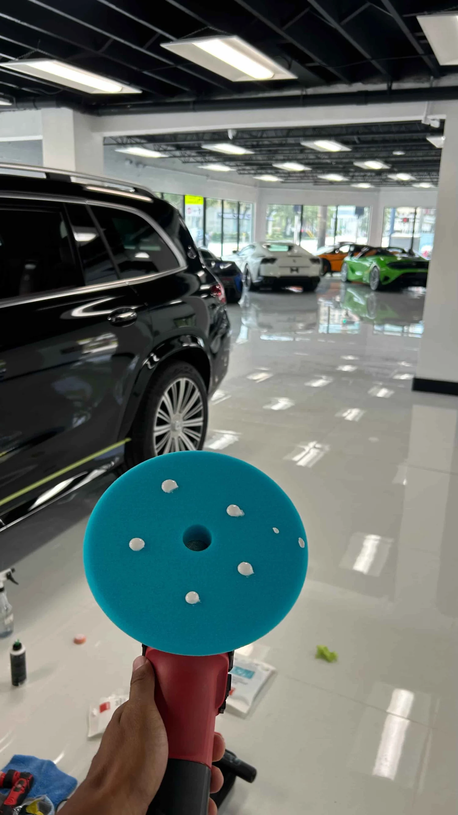 Paint correction result by Ale's Mobile Detailing in South Florida