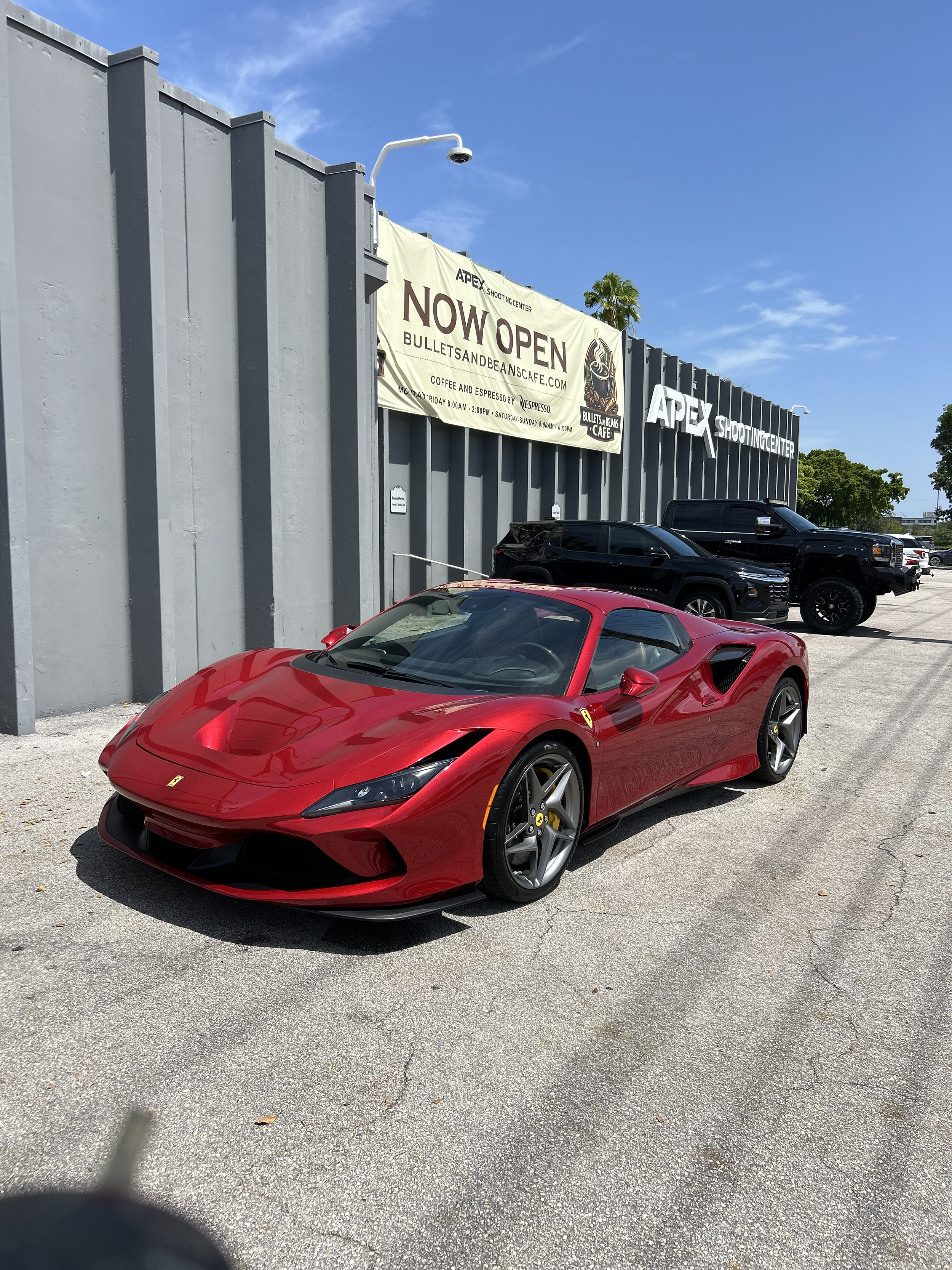 Full detail interior and exterior luxury black car Miami