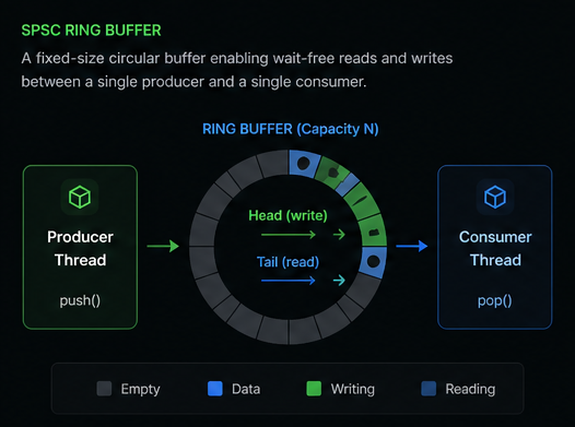 Ring buffer producer consumer diagram