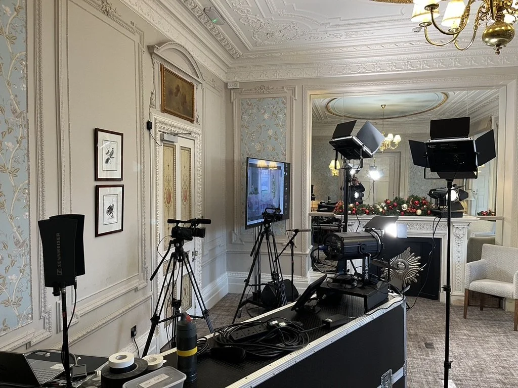 Conference and presentation AV setup