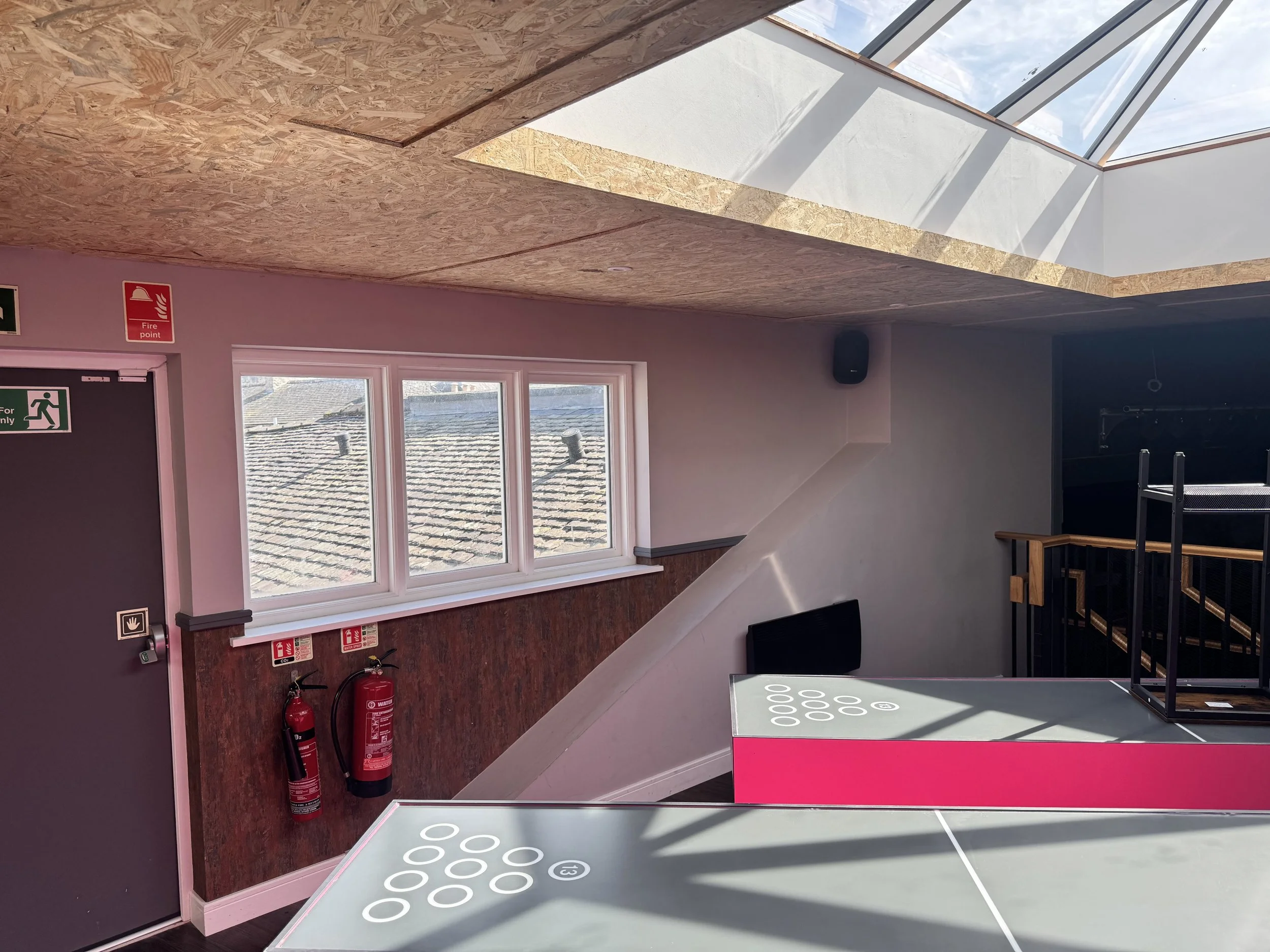 Background audio installation at Thirteen Bar