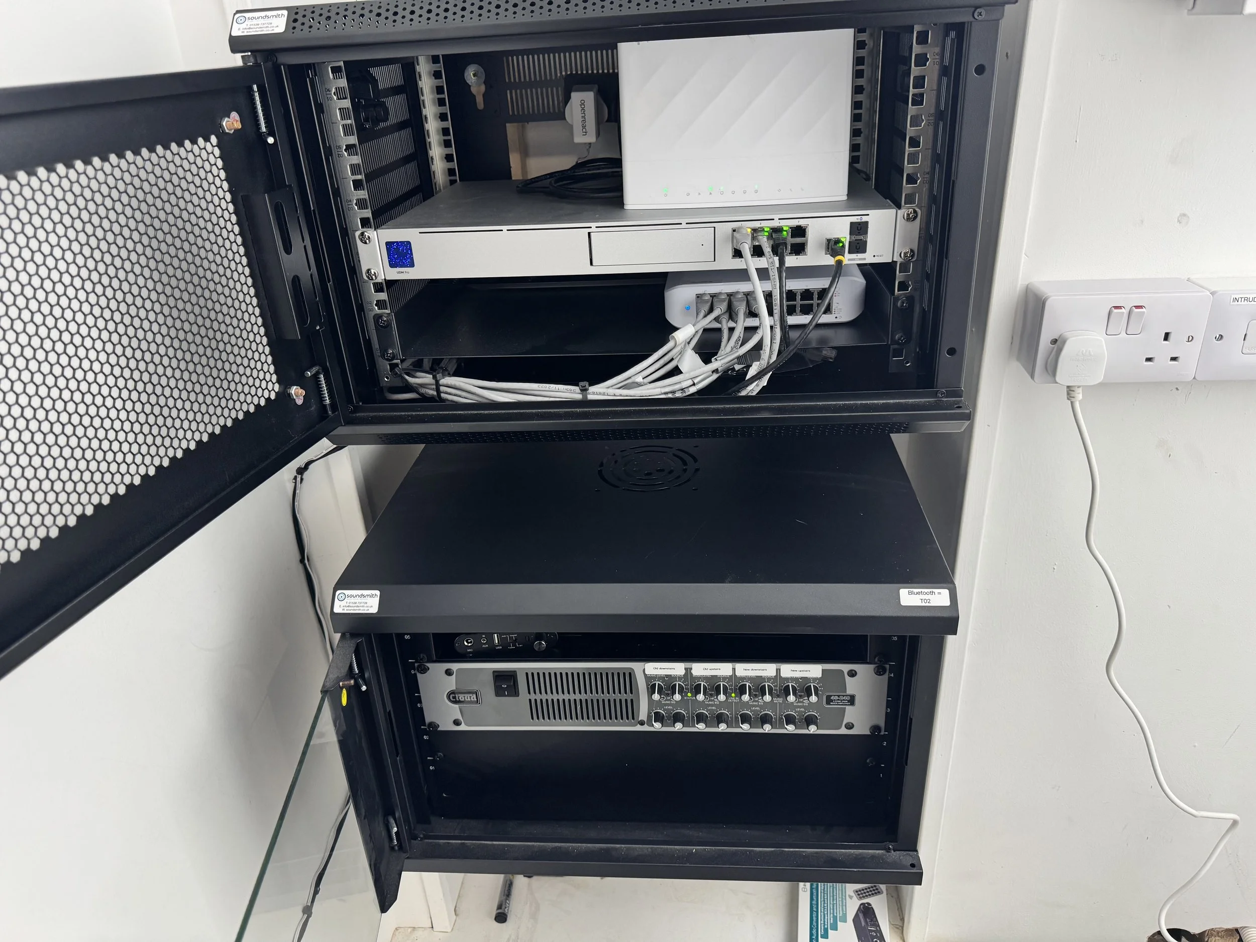 Venue network infrastructure for hospitality AV system