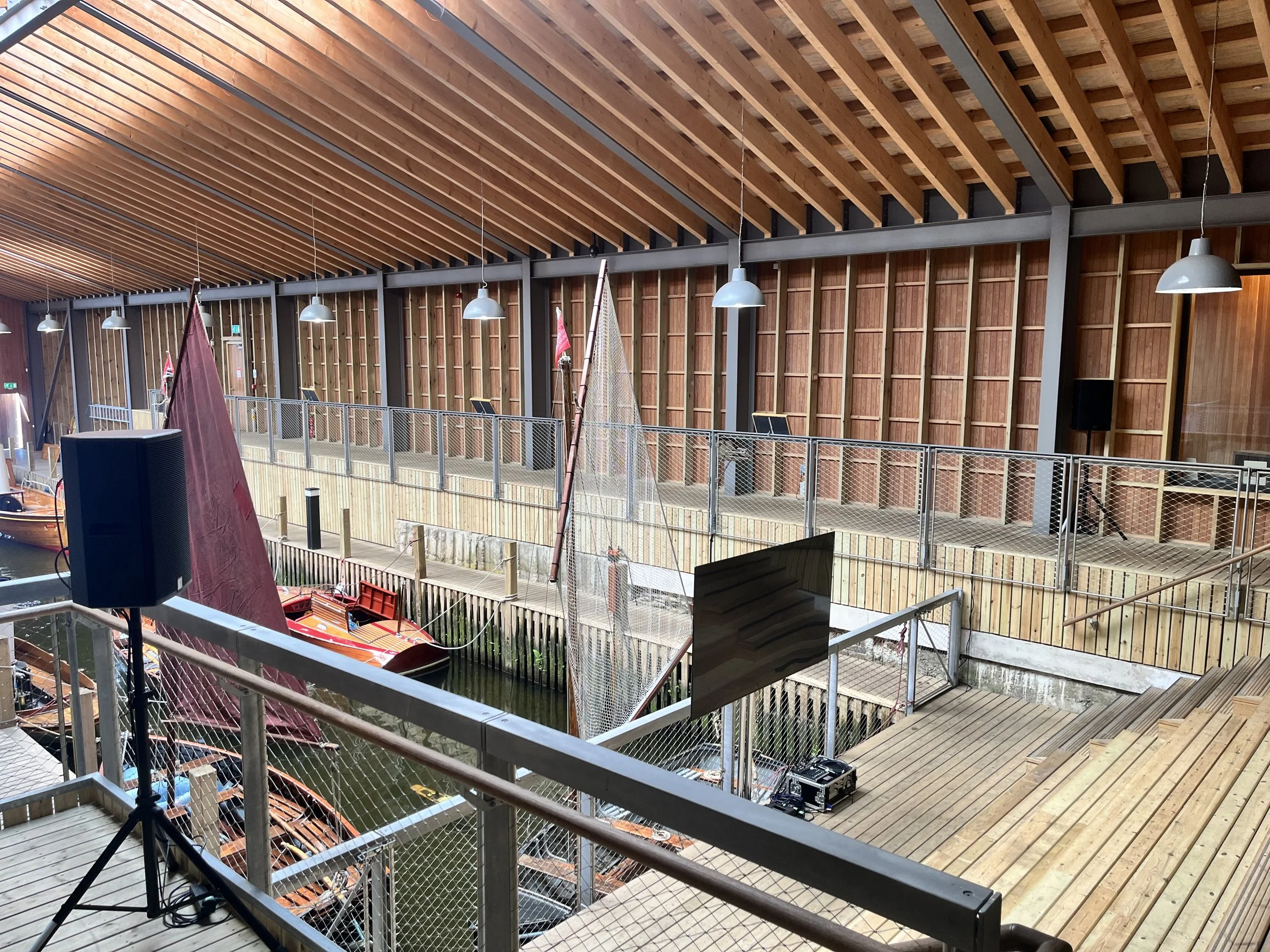 Small event audio visual setup