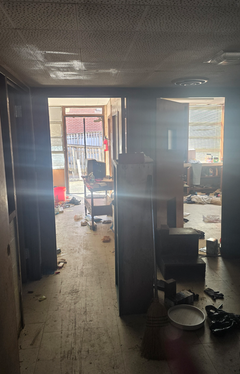 Inside cleanup