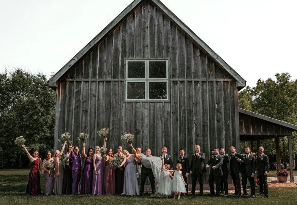 Rustic Backyard Barn Wedding