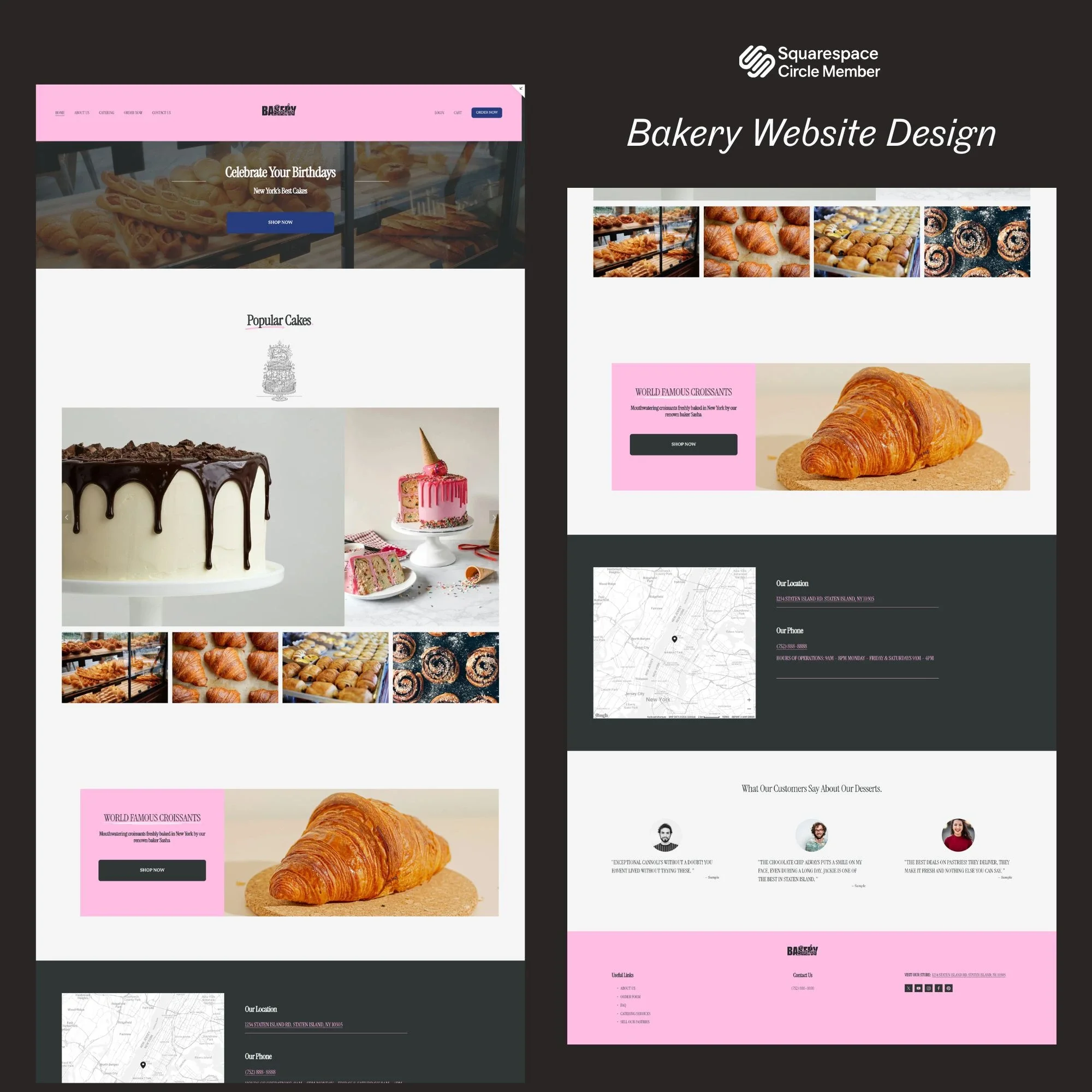 Custom Cake Web Designer