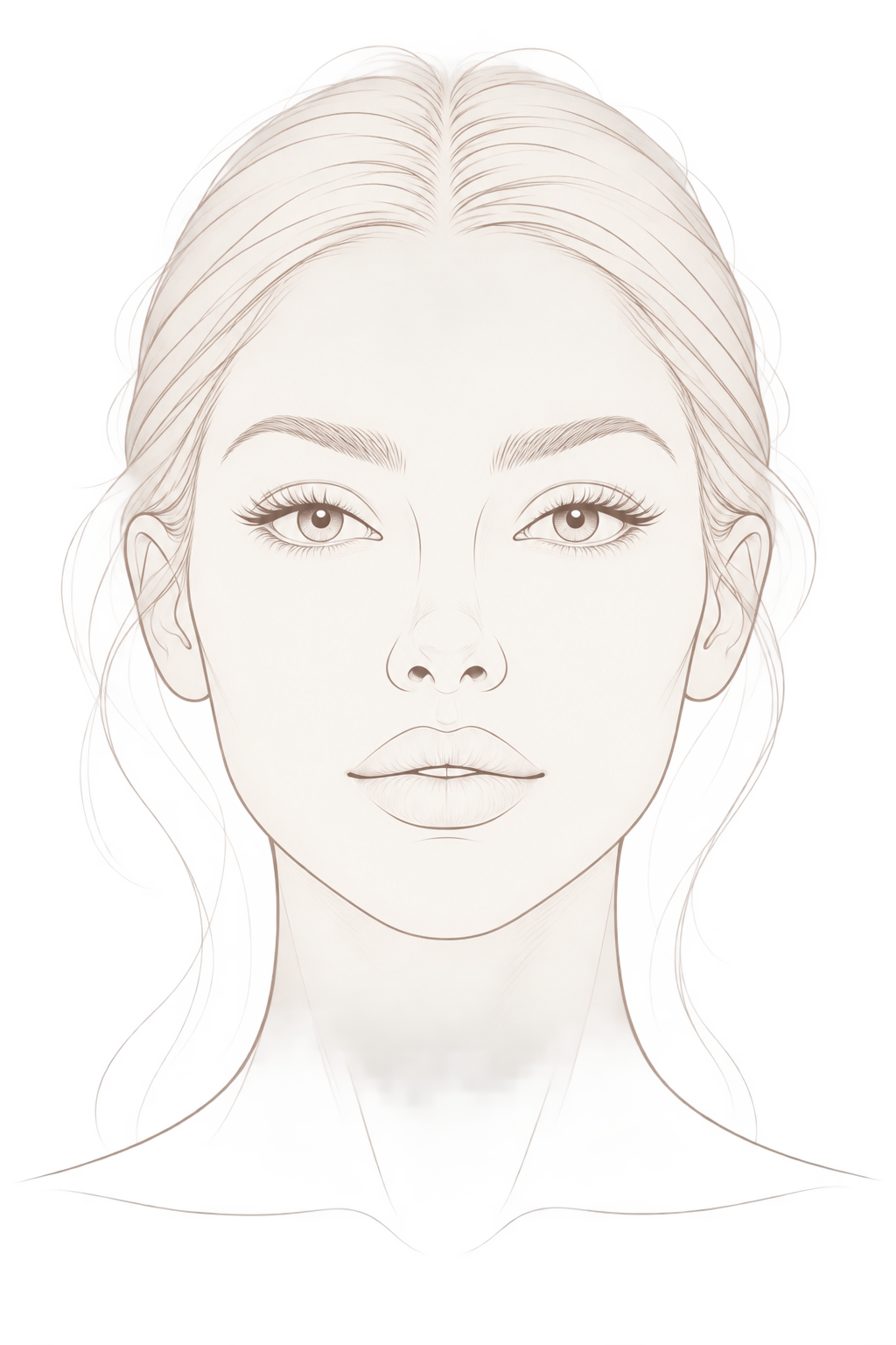 Interactive facial treatment guide for Oriya Aesthetics