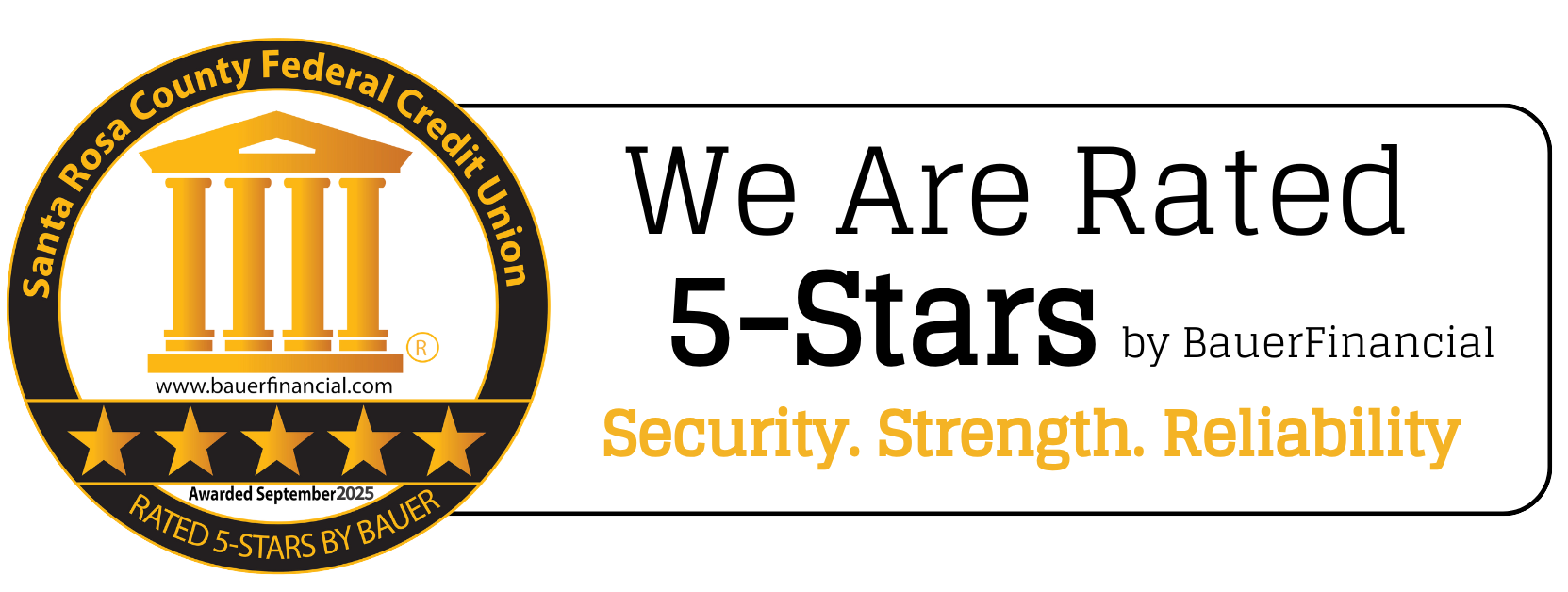 BauerFinancial 5-Star Rating 2025