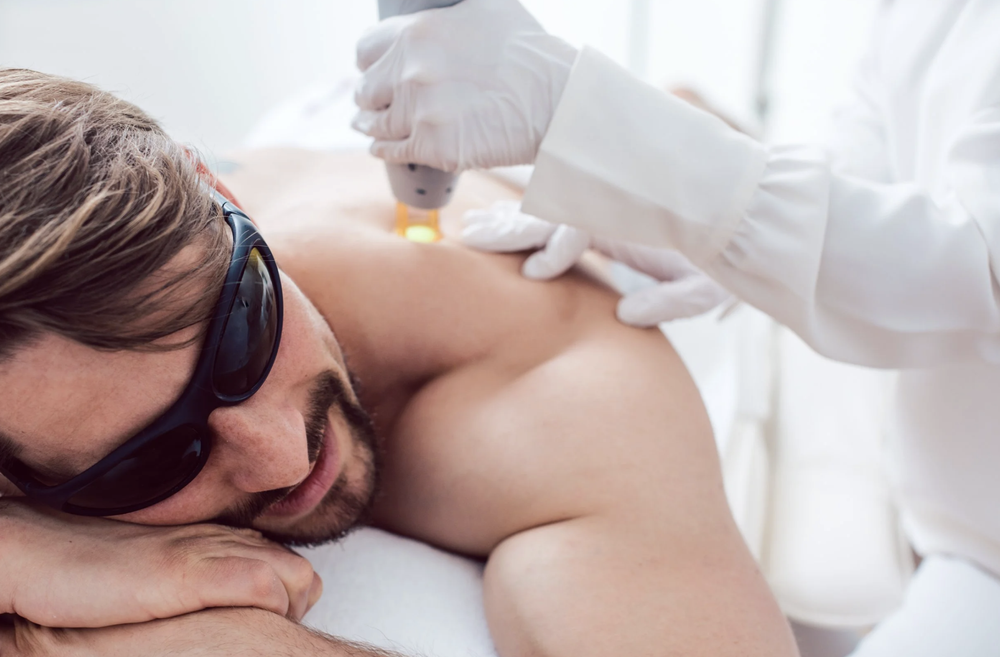 Laser hair removal treatment at Stella Dieci Spa
