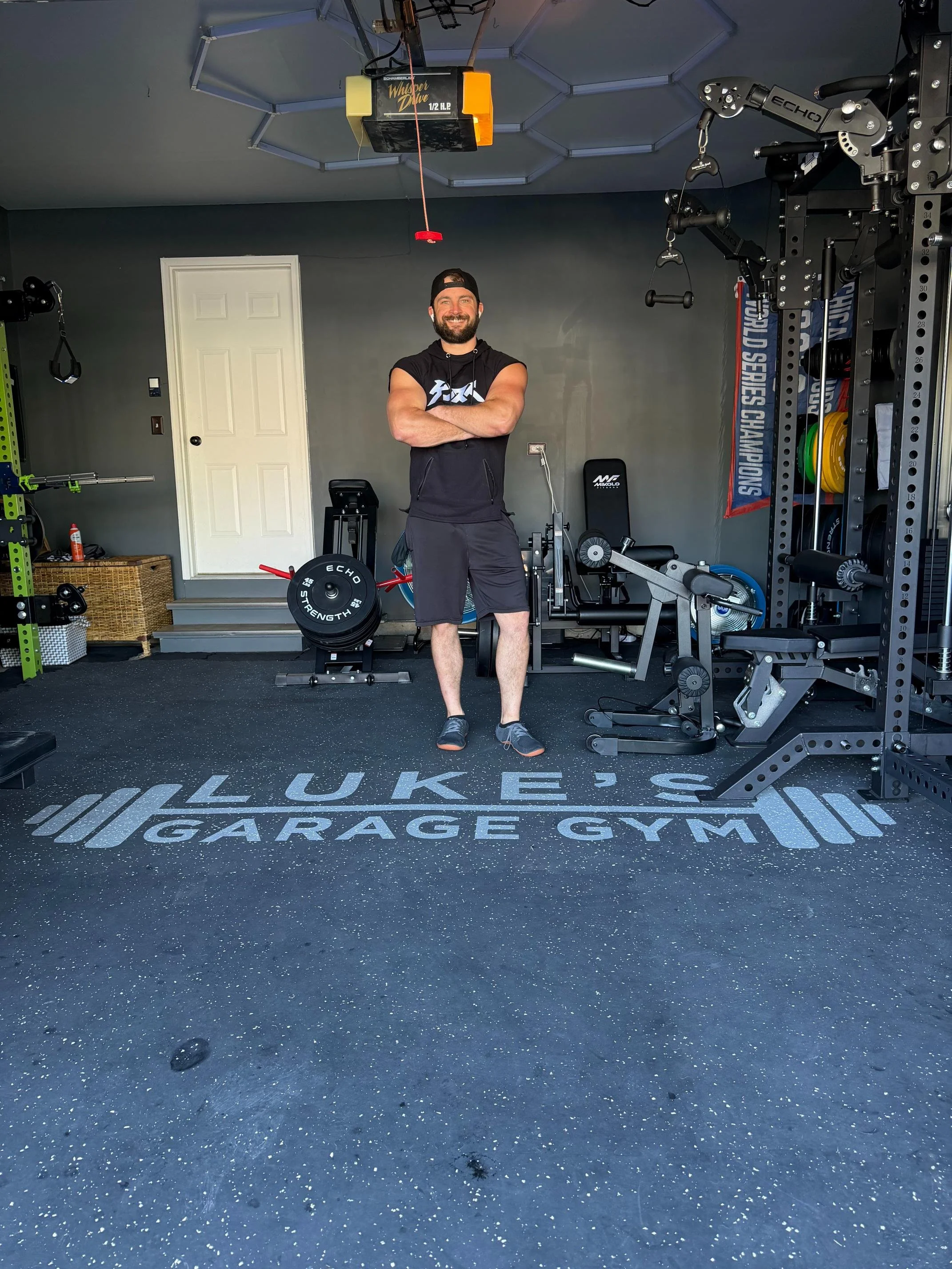Luke from Luke's Garage Gym