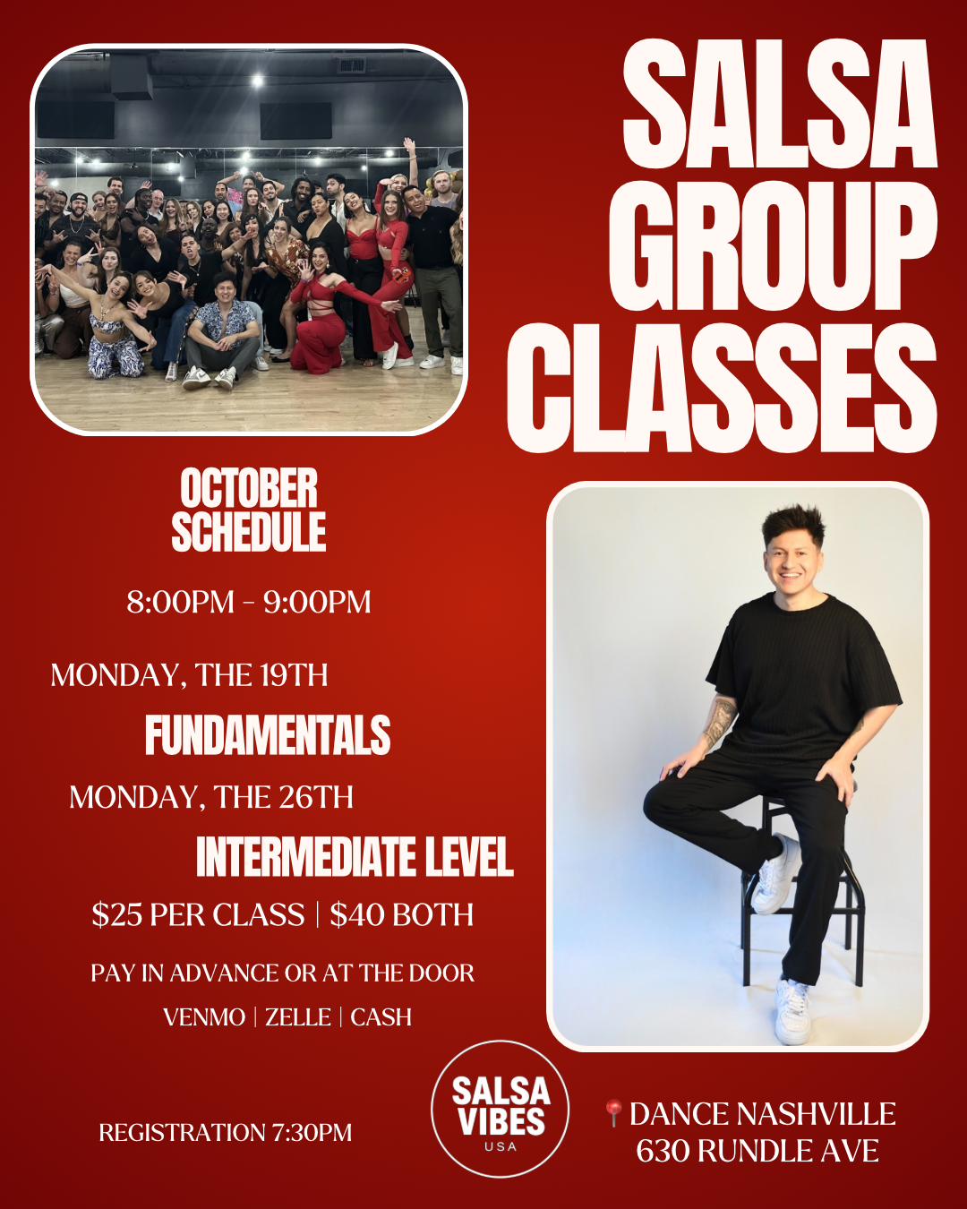October Salsa On1 flyer