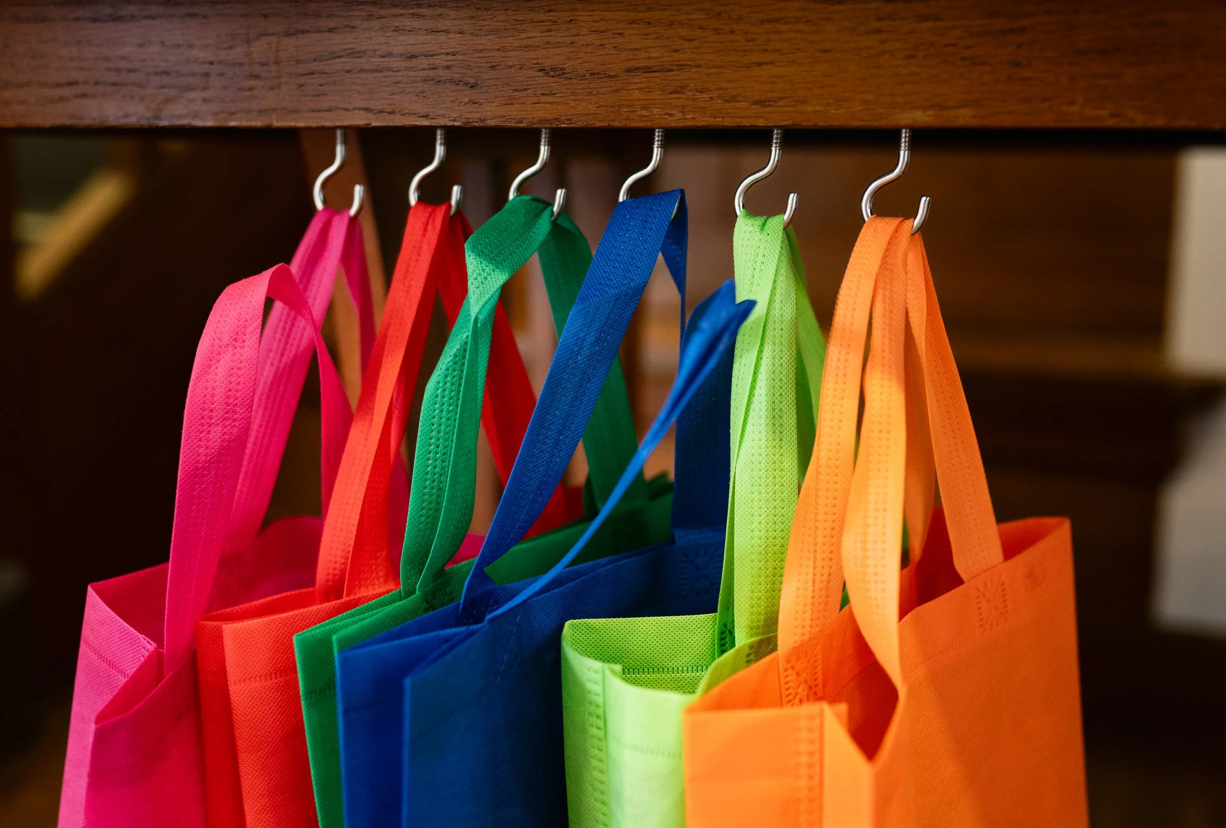 Multicolored Bags