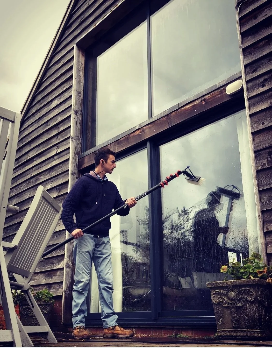 Residential window cleaning in Chester
