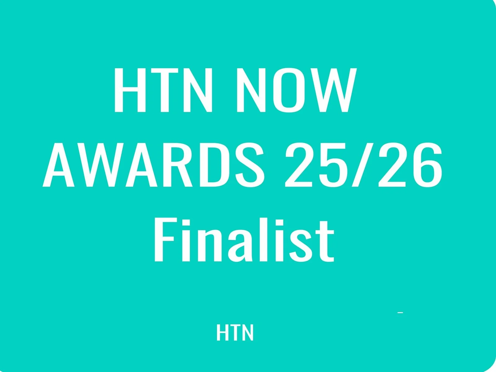 HTN Awards Finalist
