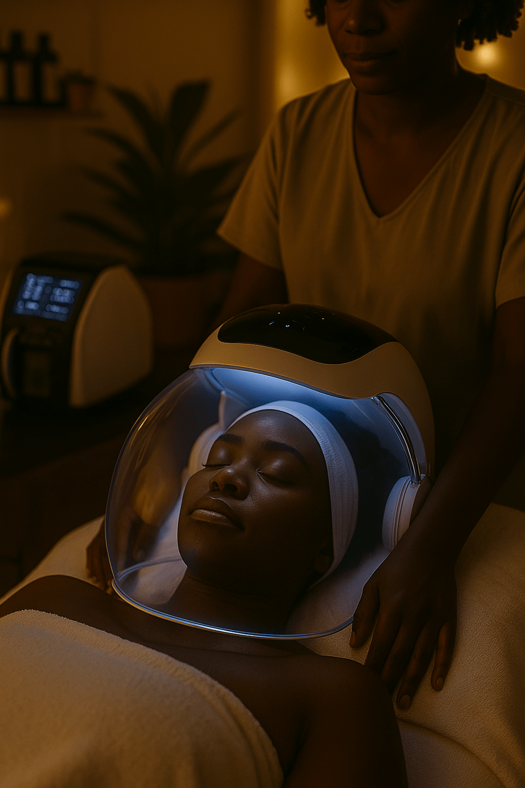 O₂ Glow Renewal™ treatment photograph