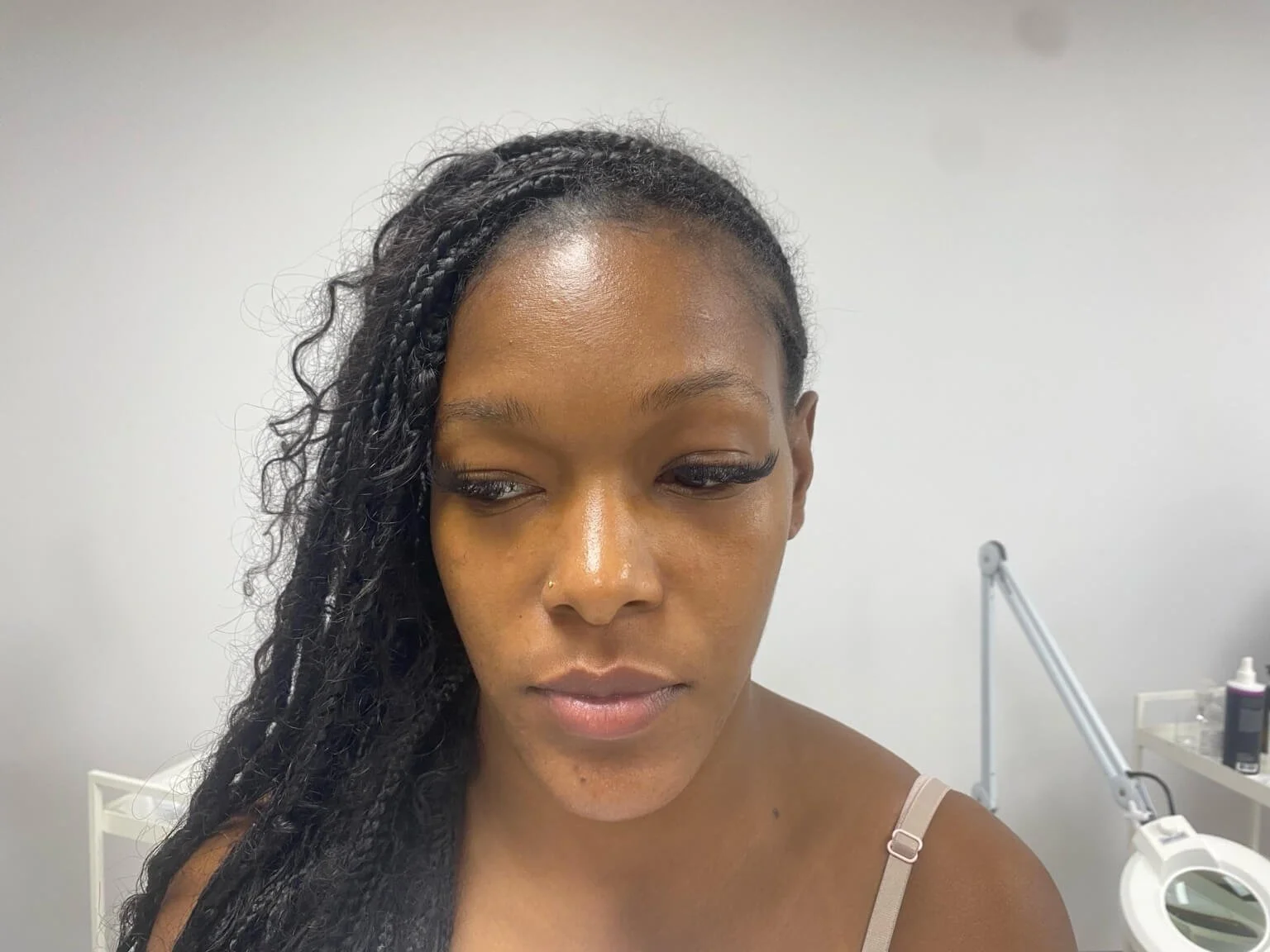 QuaDasia J. — before barrier repair ritual