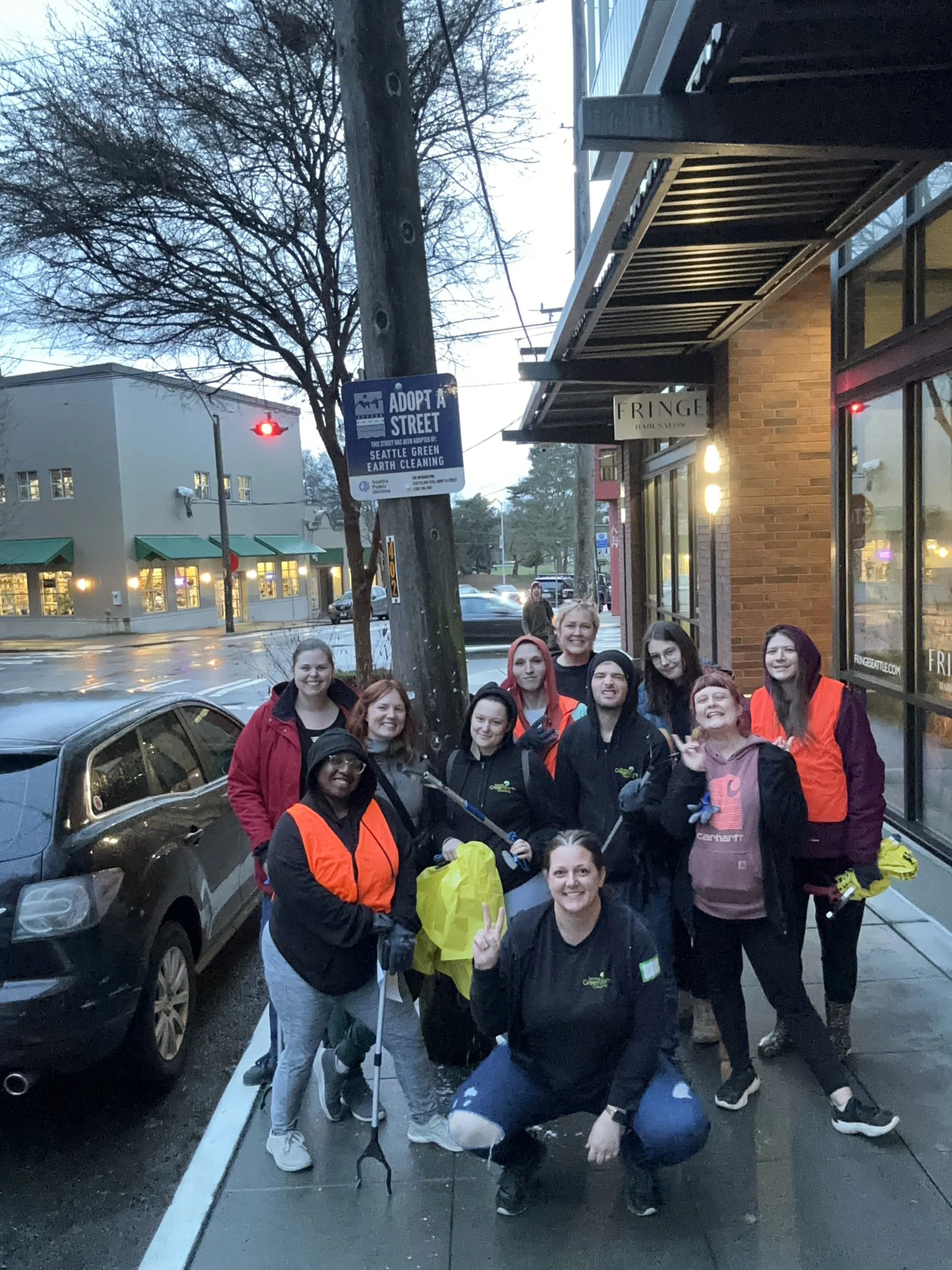 SGEC team Adopt-a-Street