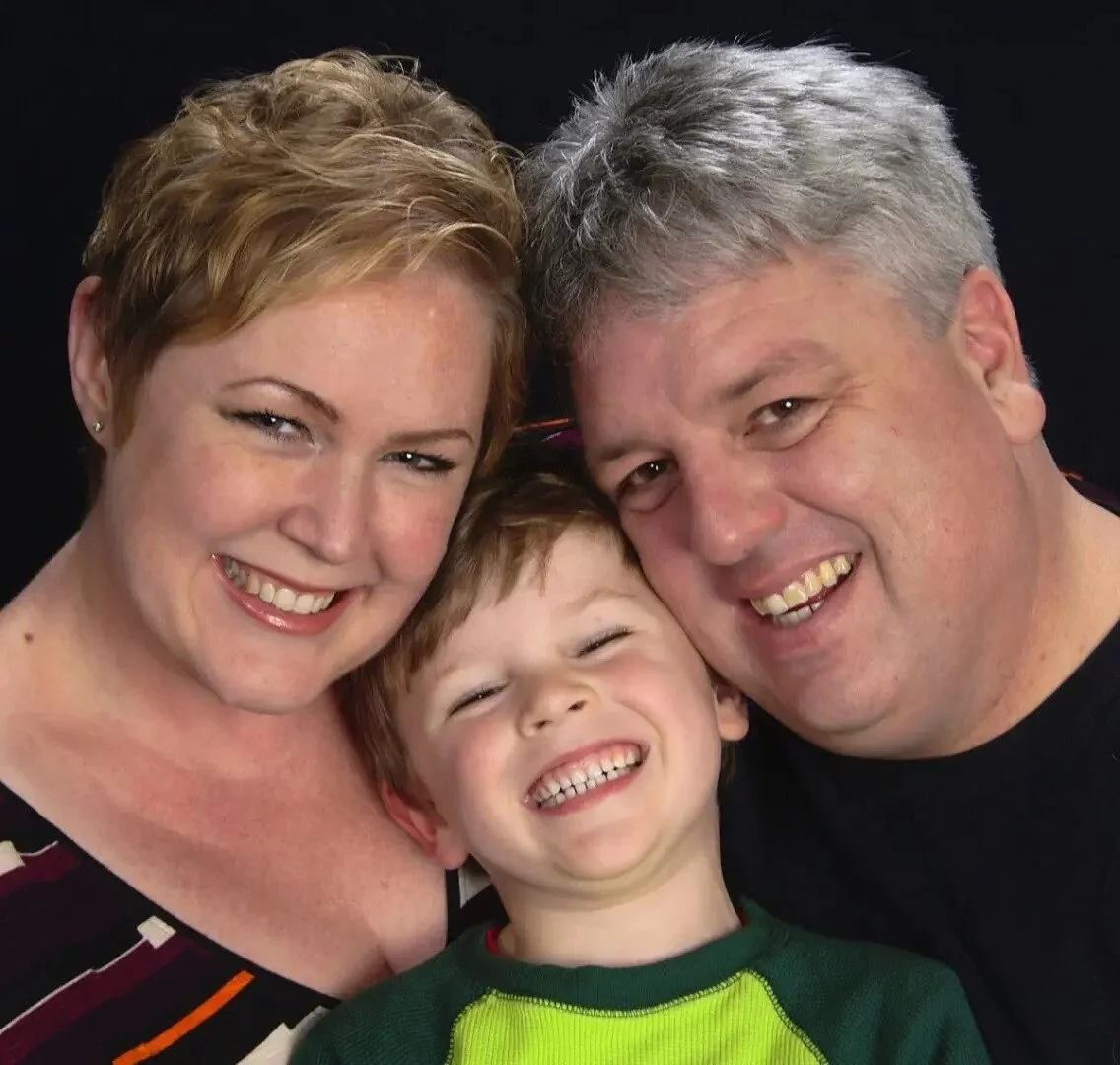 Seattle Green Earth Cleaning founder with her family