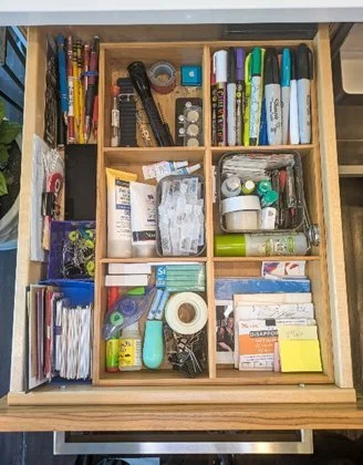 Refresh — after: an organized, accessible drawer