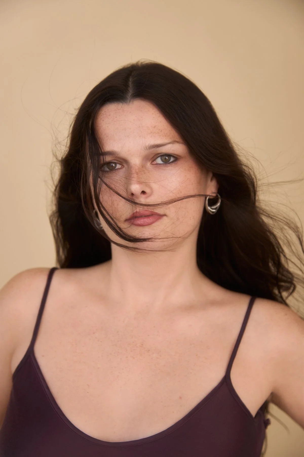 Close-up portrait of Maxine Heron photographed by Tilt Your Head in London