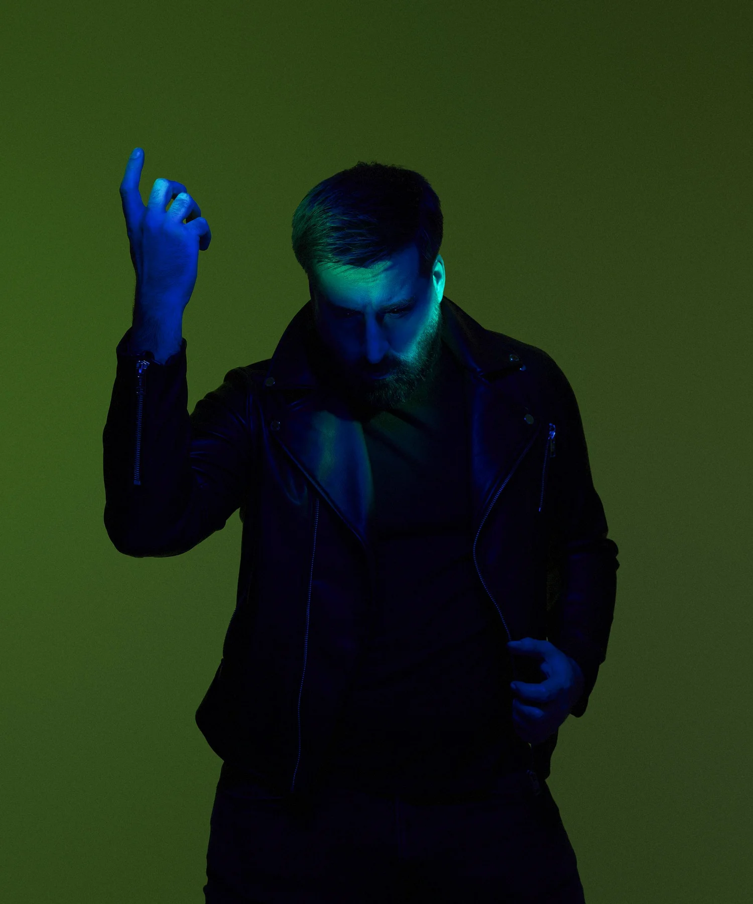 Jamie Irrepressible, studio portrait