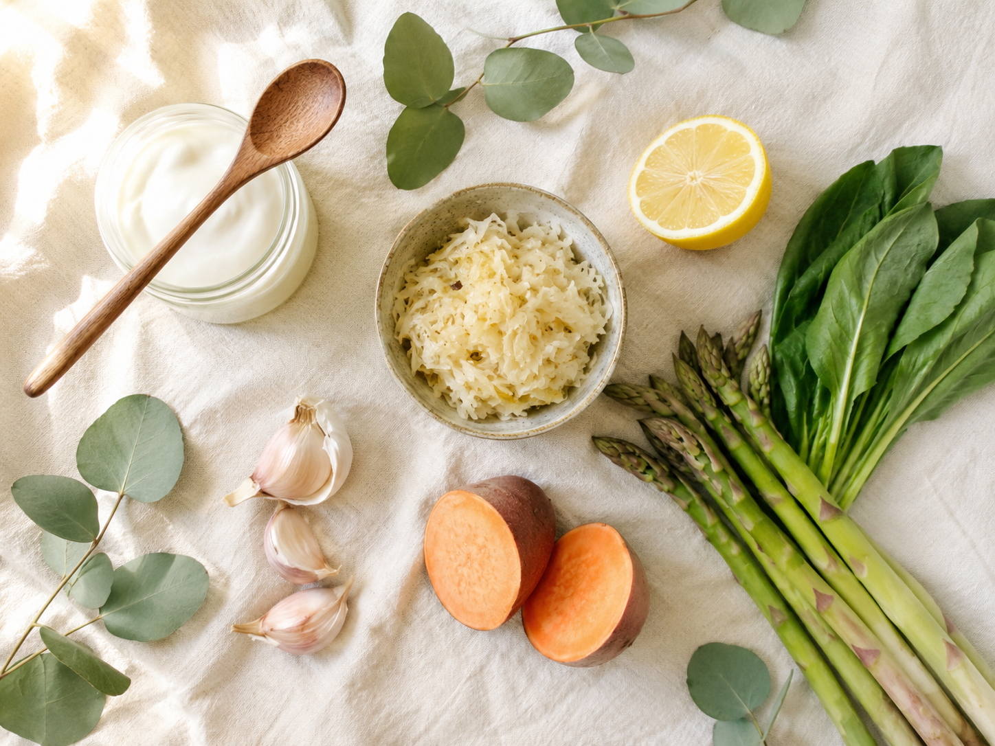 Gut-supportive foods and functional nutrition approach