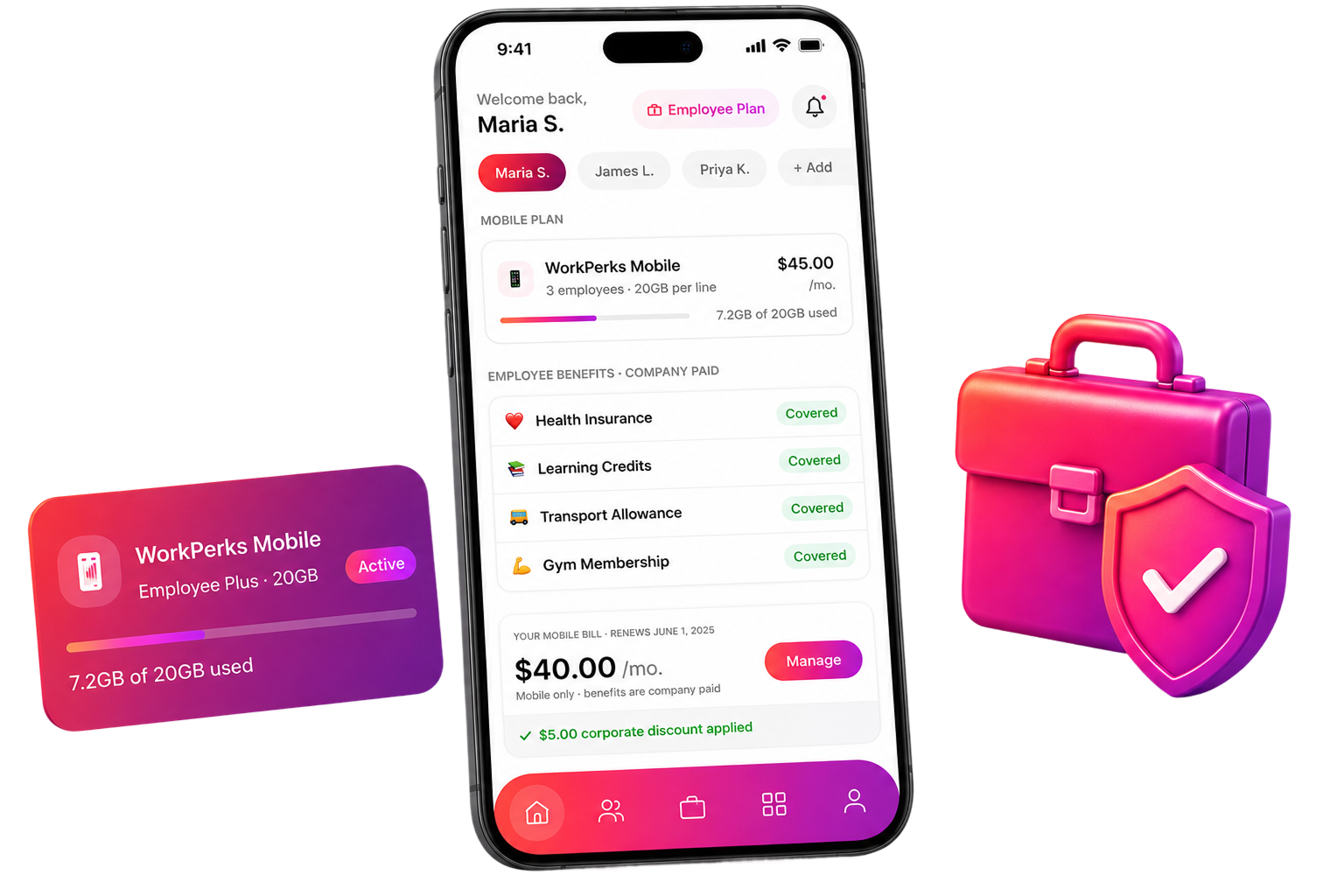 Reach Platform — Mobile Perks for Employees