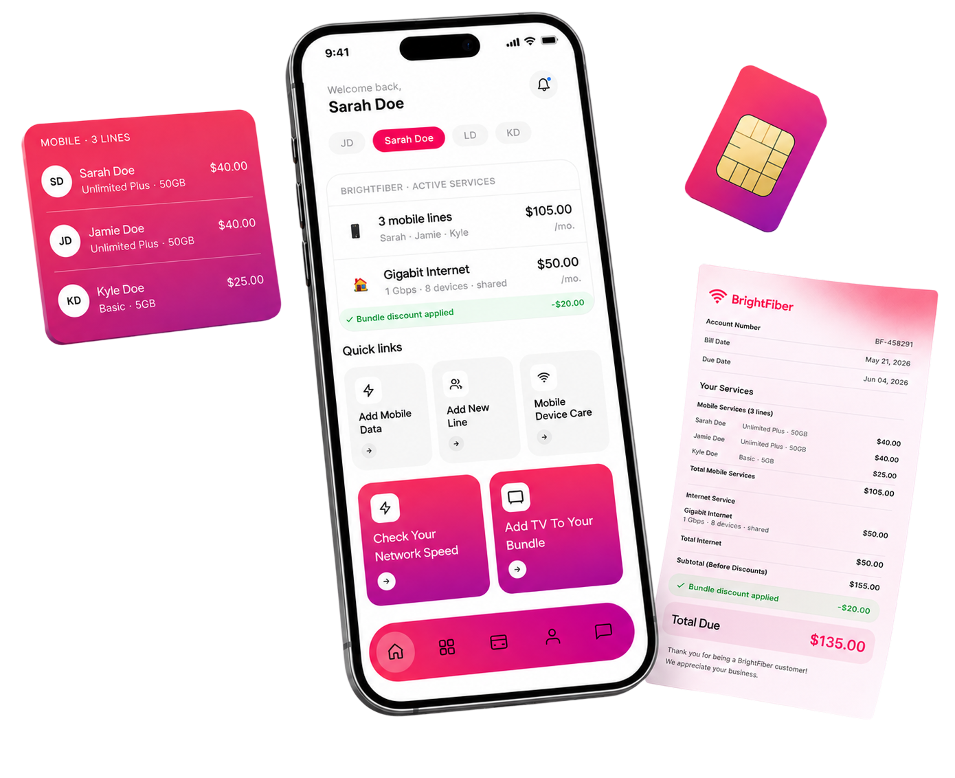 Reach ISP mobile app