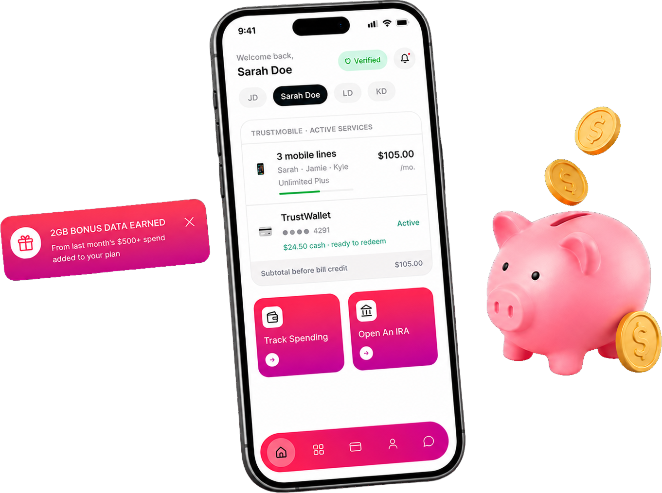 Reach Platform — Mobile for Fintech