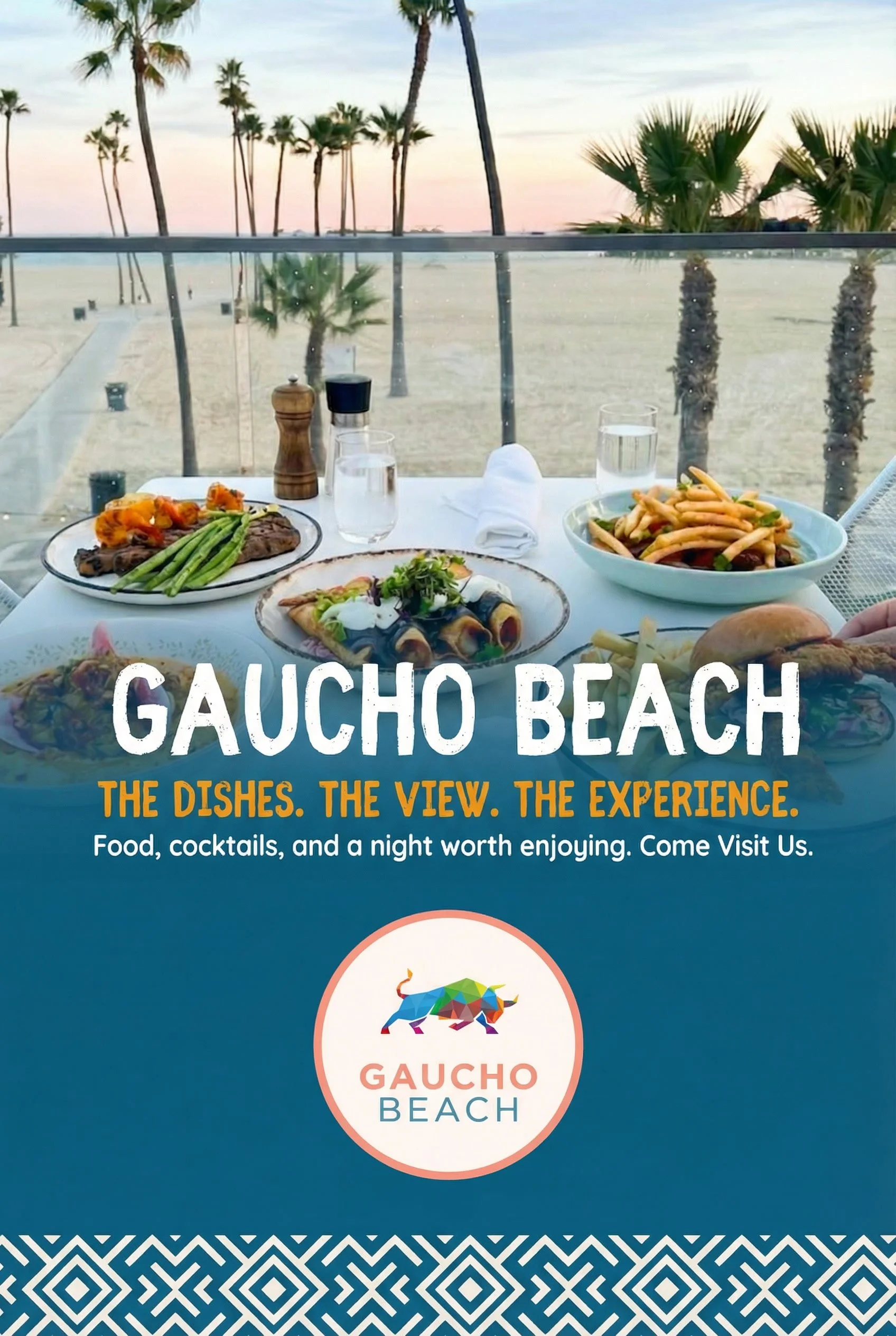 Gaucho Beach - The Dishes. The View. The Experience.