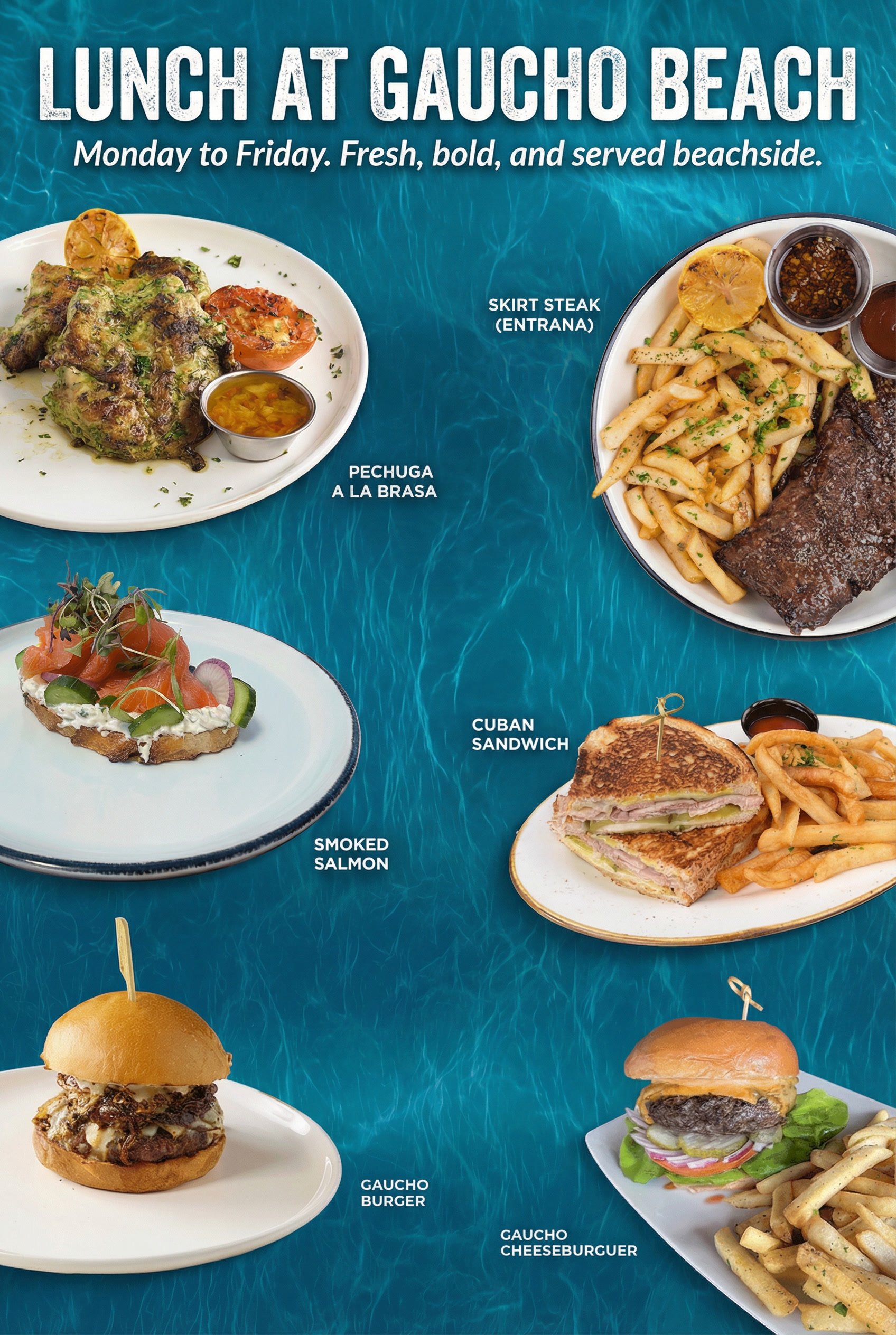 Lunch at Gaucho Beach