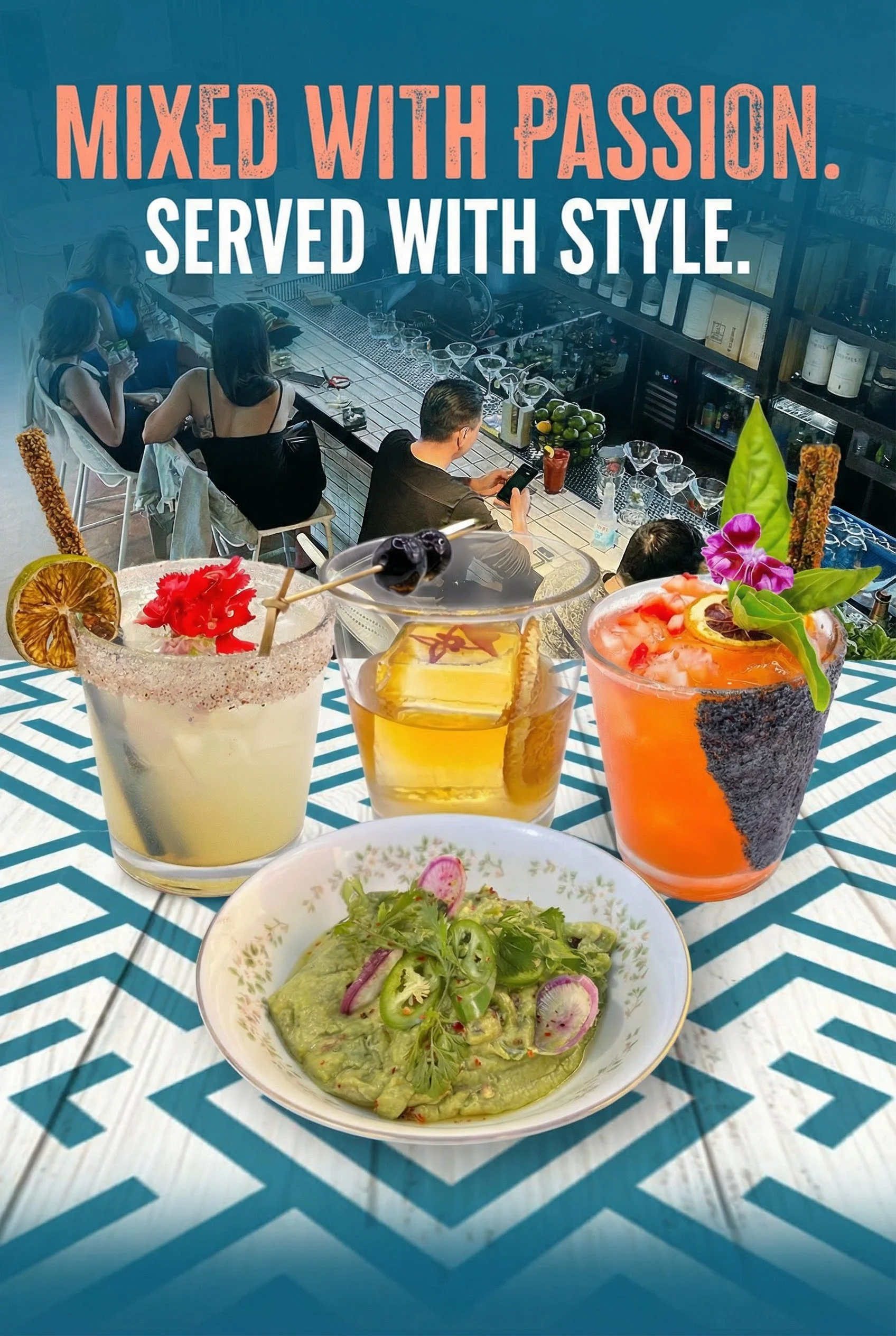 Mixed With Passion. Served With Style.