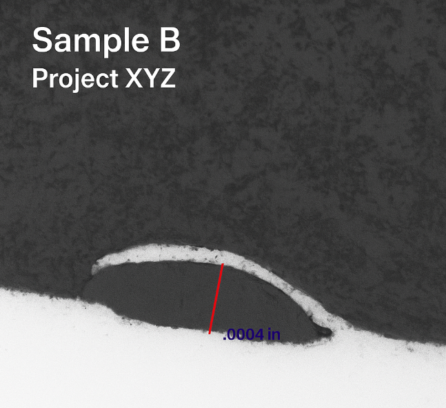 Elongated Gas Void Simulation