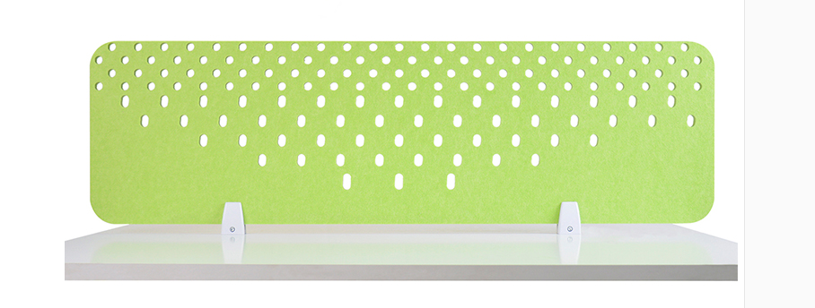 Stoni panel zeleni sa krugovima.