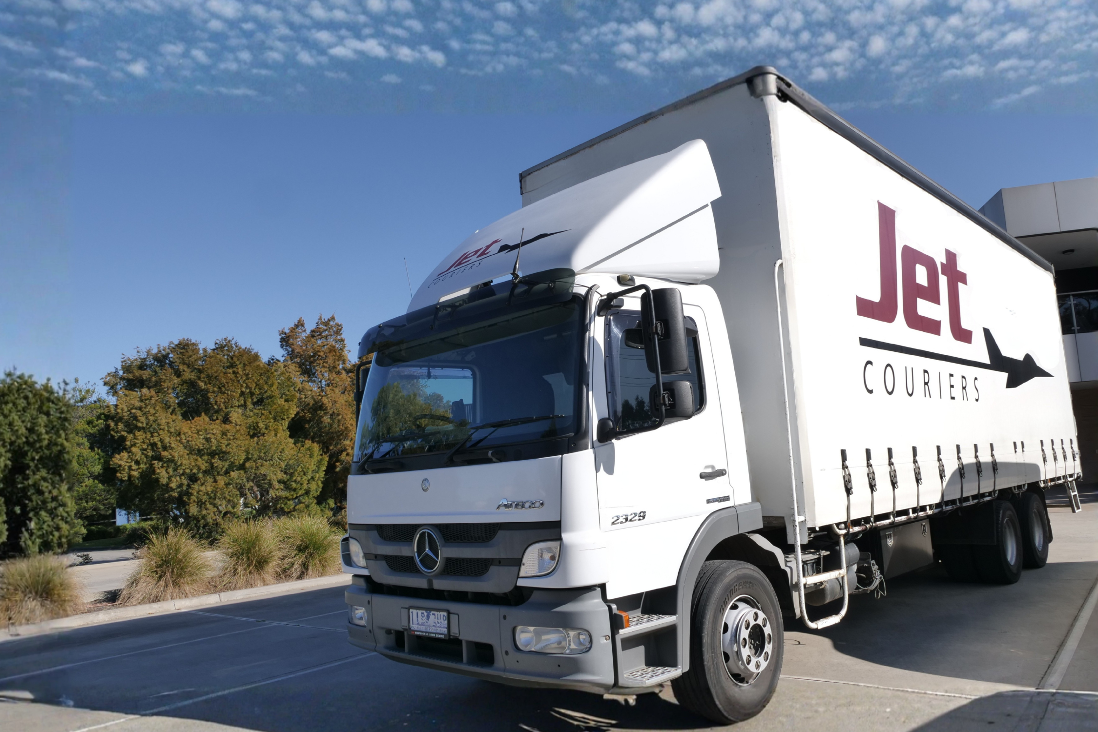 Jet Couriers truck