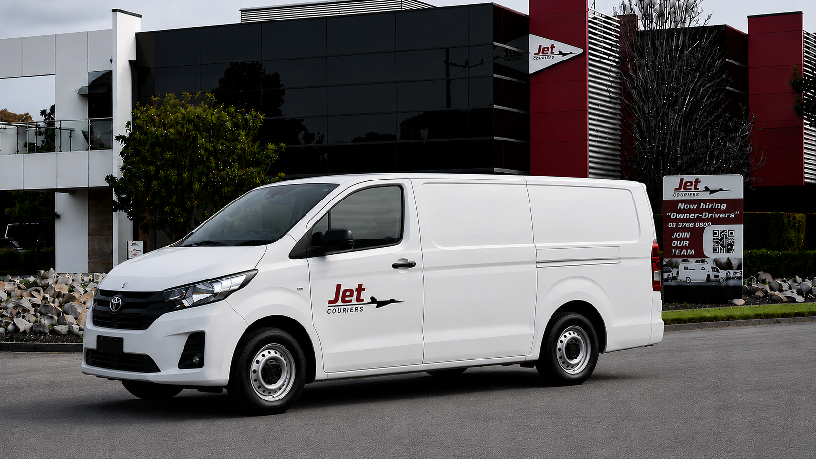 Jet Couriers one tonne delivery van
